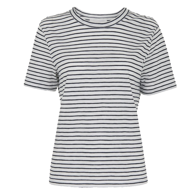 Whistles Sustainable Emily Ultimate Stripe T-Shirt